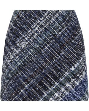 Missoni Dark Tones Caperdoni Mini Skirt - Blue