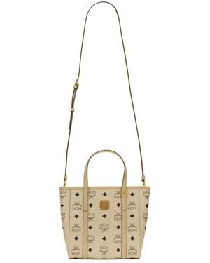 MCM Toni Mini Shopper Bag - Metallic