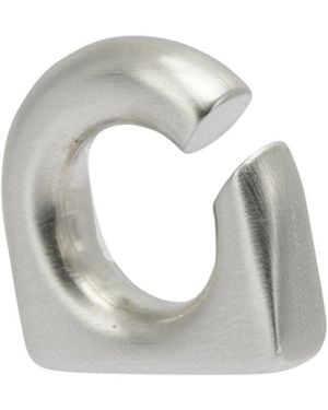 Rick Owens "Prong" Ear Cuff - Metallic