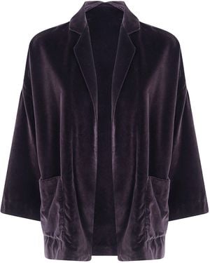 Daniela Gregis "Gladiolo" Washed Jacket - Blue