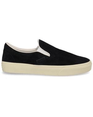 Tom Ford Slip-On Sneakers - Black
