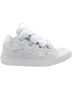 Lanvin Curb Sneakers - White