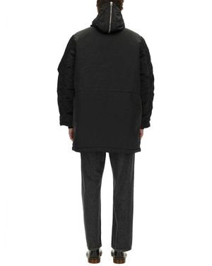 Alpha Industries Long Bomber Jacket "N-3B" - Black