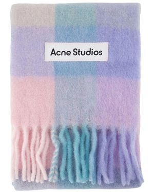 Acne Studios Scarf - Blue