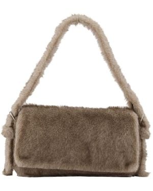 Alexander Wang Ricco Slim Flap Shoulder Bag - Brown
