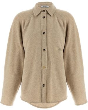 Max Mara 'Ceci' Overshirt - Natural