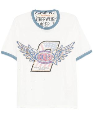 Secnd Slf Cotton T-Shirt - White