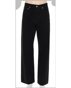 Jacquemus Jeans Le De-Nimes Droit Cotton - Black