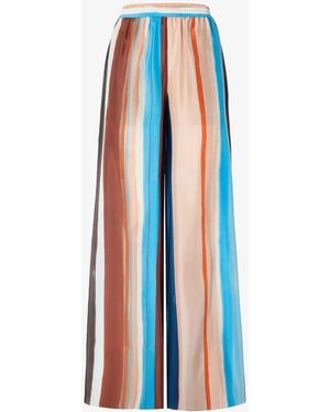 Fendi Wide Leg Pants - Blue