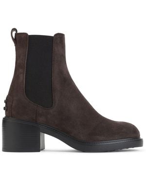 Tod's Palissandro Ankle Boots - Black