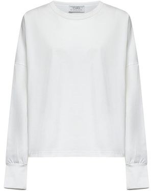 Studio Nicholson Long-Sleeve Jersey Sweater - White