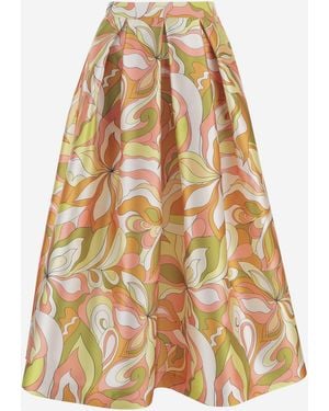 Lunatica Milano Flared Skirt - Natural