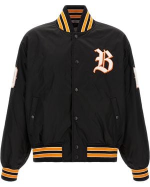 Balenciaga 'Varsity' Bomber Jacket - Black