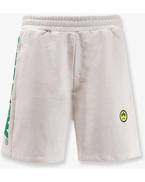 Barrow Cotton Bermuda Shorts - White