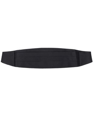 Tagliatore Paneled Belt Polyester 100 - Black