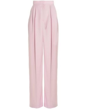 McQueen Front Pleats Pants - Pink