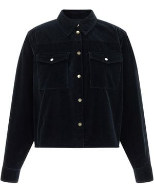 Max Mara 'Mstrivolo' Overshirt - Black