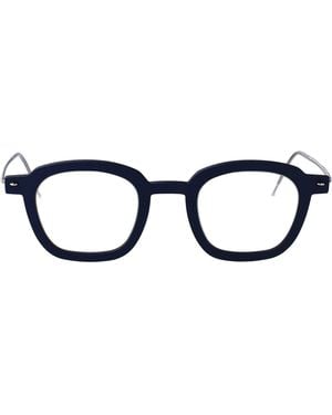 Lindberg Acetate + Titanium Glasses - Blue