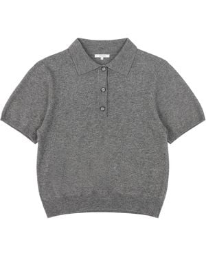 Entire studios Knit Polo Shirt - Gray