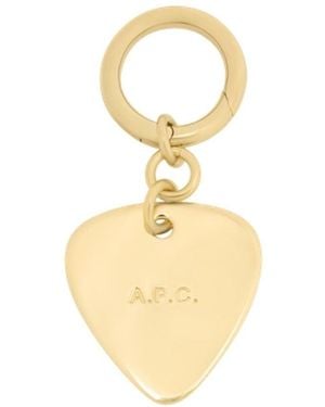 A.P.C. Mediator Keychain - Metallic