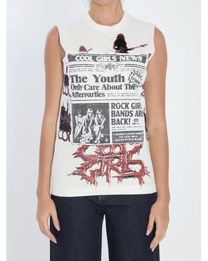 Dolce & Gabbana Top With A Vintage Effect - Multicolor