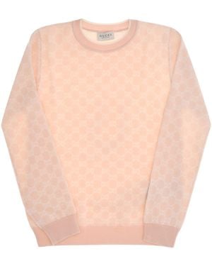 Gucci Wool Sweater For Girl - White