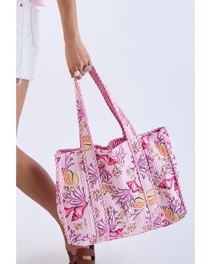 Beyond By Vera 1293 Voyager Tote - Pink