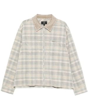 Represent Shirt Jacket Miner - White