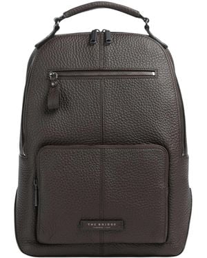 The Bridge Manfredi Backpack - Black