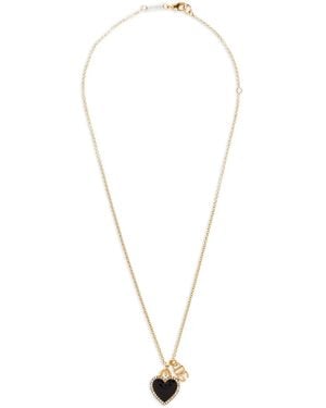 Dolce & Gabbana Dolce & Gabbana 'Heart Logo' Necklace - White