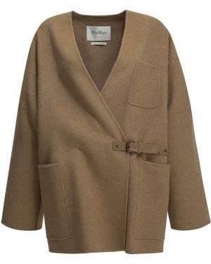 Max Mara Short Coat - Brown
