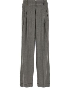 Peserico Palazzo Pants - Gray