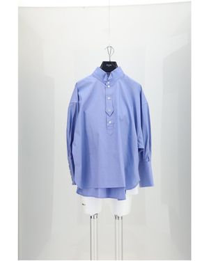 Celine Cotton Shirt - Blue