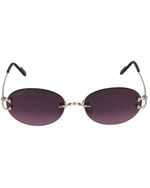 Cartier Sunglasses Ct0551S 004/18/140 - Purple