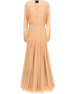 Giovanni bedin Chiffon Dress - Natural