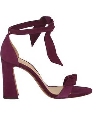 Alexandre Birman Clarita Curve High-Heel Sandals - Purple