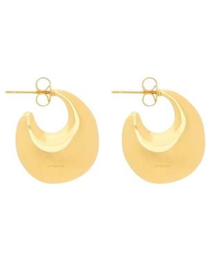 Saint Laurent Orecchini Creole Plate - Black