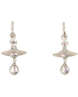 Vivienne Westwood Aleksa Earrings - Metallic