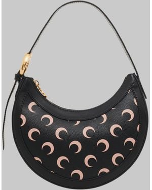 Marine Serre Moon Eclips Mini Canvas Shoulder Bag - Multicolor