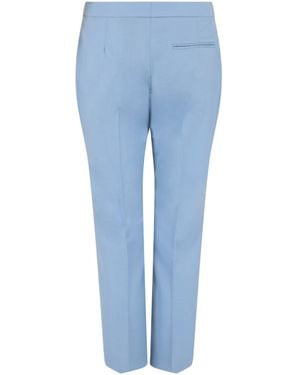 McQueen Tapered Cigarette Pants - Blue