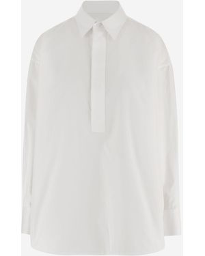 ARMARIUM Cotton Shirt With Classic Collar - White