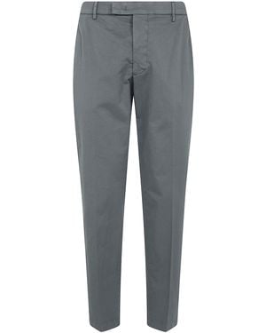 Michael Coal Cotton Classic Pants - Gray