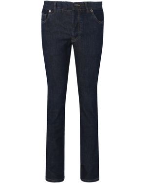 Brioni Five-Pocket Denim Jeans - Blue