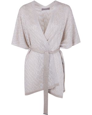 D.exterior Z-Line Lux Poncho - Gray