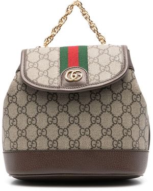 Gucci Mini Ophidia Backpack - Gray
