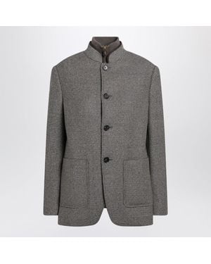 Loro Piana Mélange Spagna Jacket - Gray