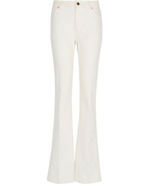 Balmain Straight-Leg Denim Jeans - White