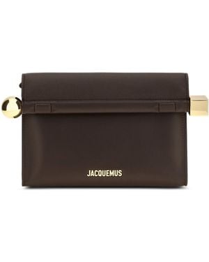 Jacquemus Le Sac Rond Carre - Brown