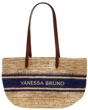 Vanessa Bruno Panier Shopper Bag - Blue