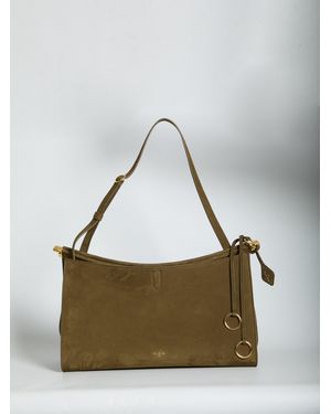 Alaïa Le Click East West Large Bag - Gray